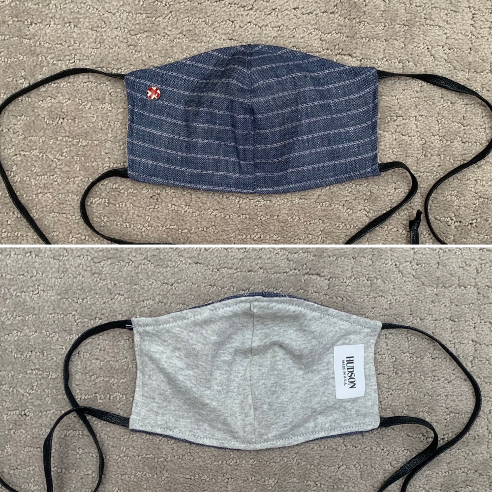 Hudson Jeans Face Mask ~ Chambray/Denim ~ O/S